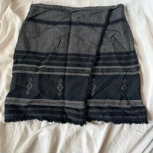 Loft boho mini skirt